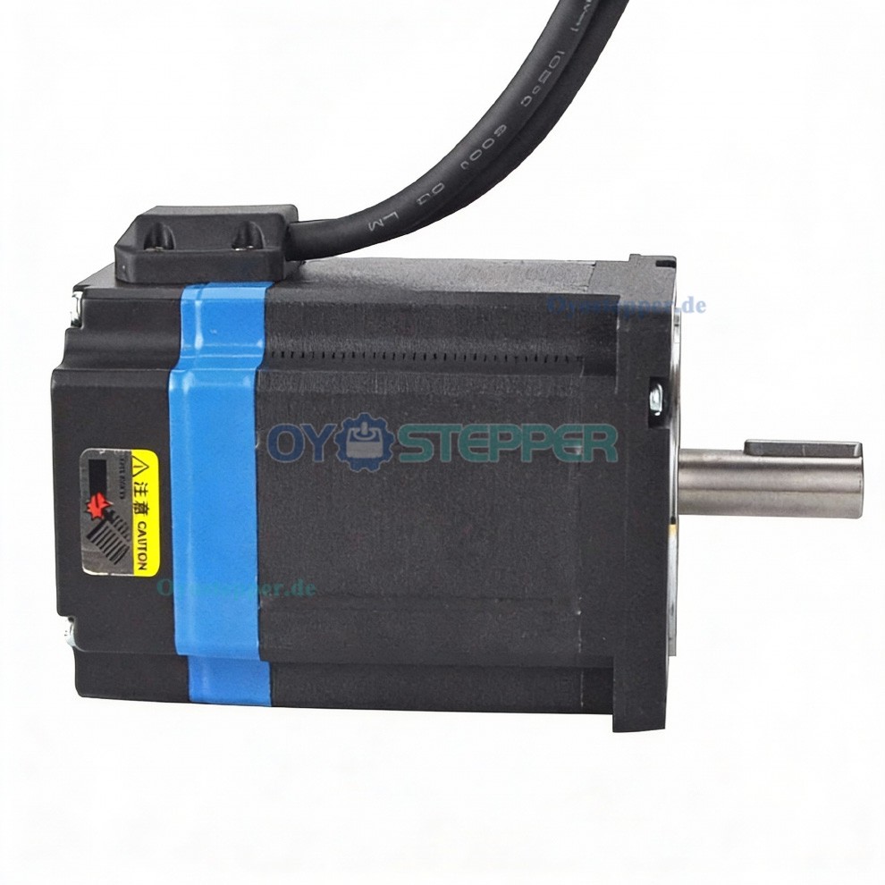 NEMA 34 Closed Loop Schrittmotor 5,8Nm 1,8&deg;&Oslash;14 mm Welle mit Passfedernut und 1000PPR Encoder 86 &times; 86 mm